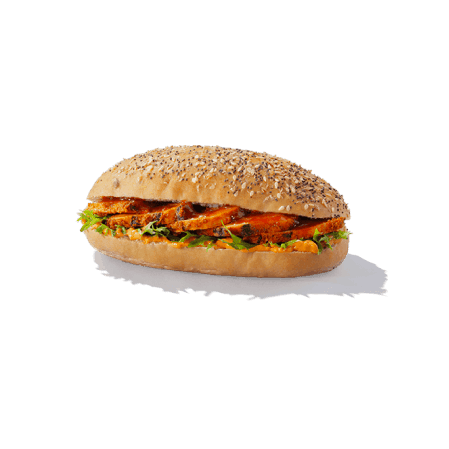 Greggs fresh sandwich platter displayed on catering tray