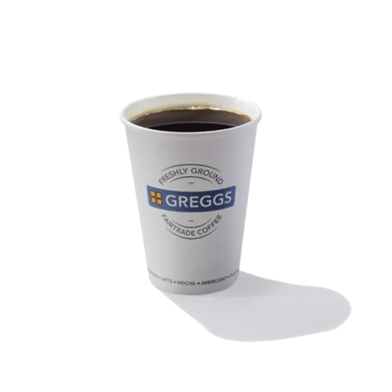 Greggs barista coffee cup