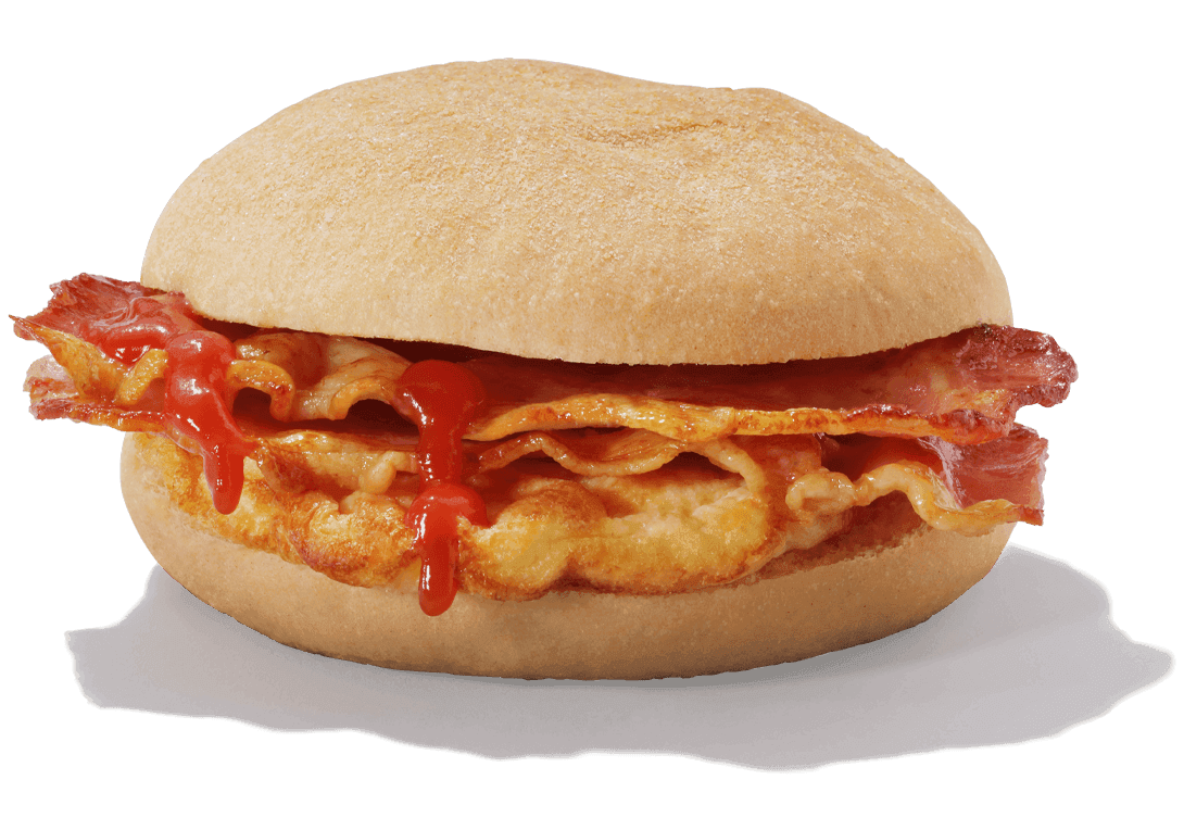Bacon & Omelette Breakfast Roll