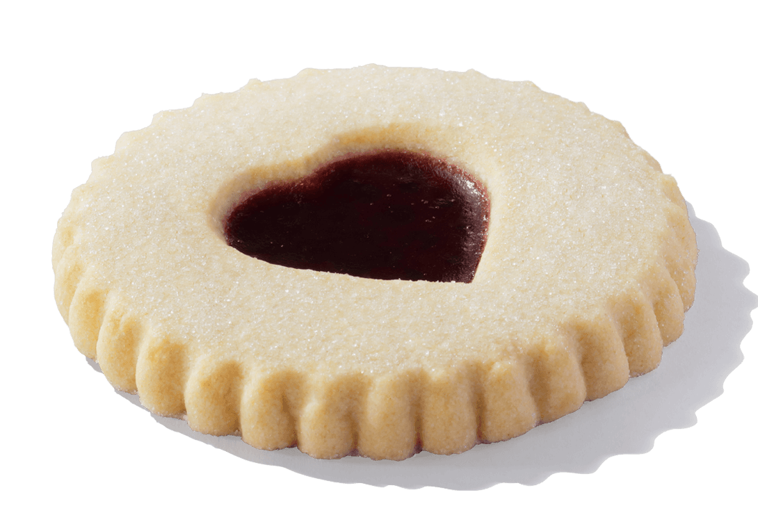 Jammy Heart Biscuit