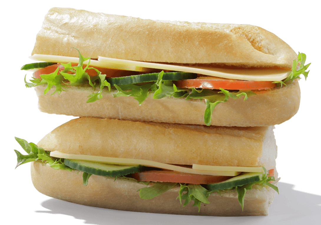 Mature Cheddar Cheese Salad Baguette
