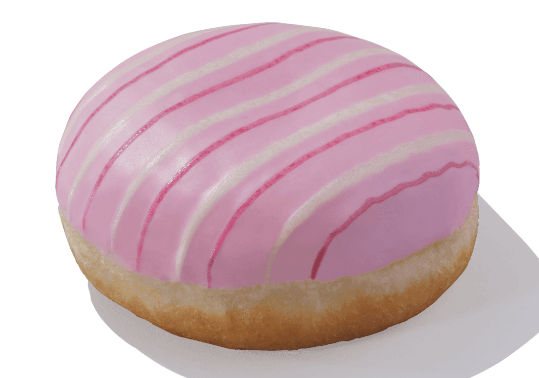 Pink Jammie Doughnut
