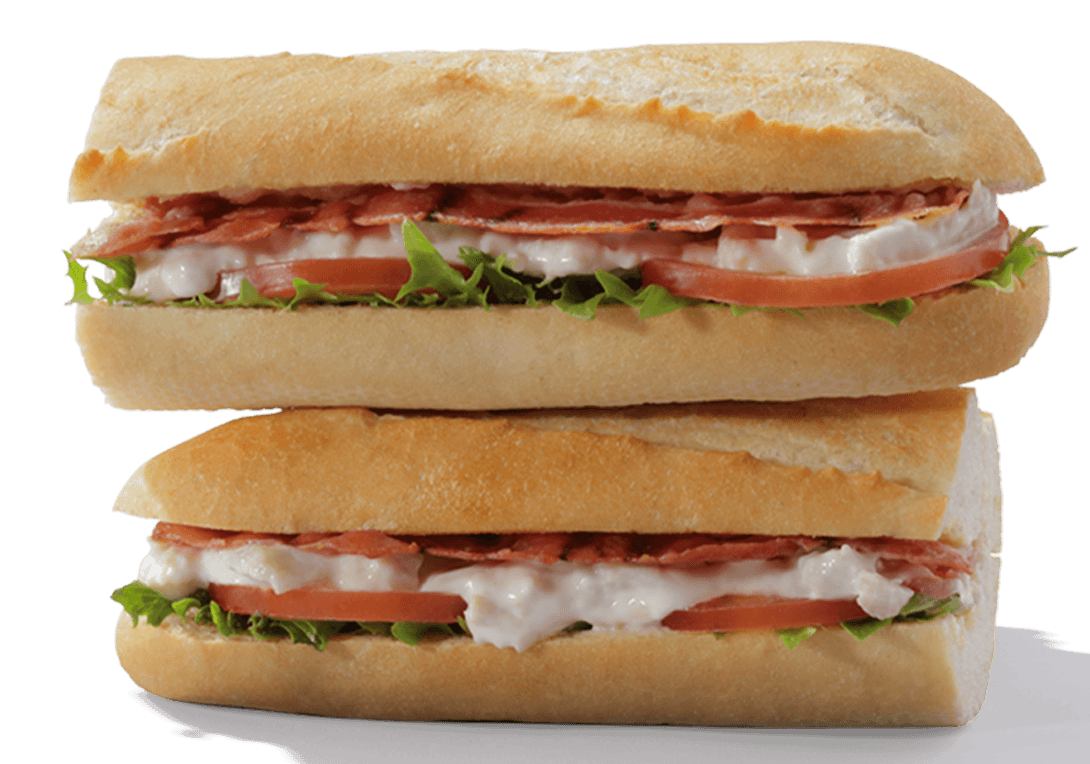 Greggs Roast Chicken Baguette filled with sliced chicken breast